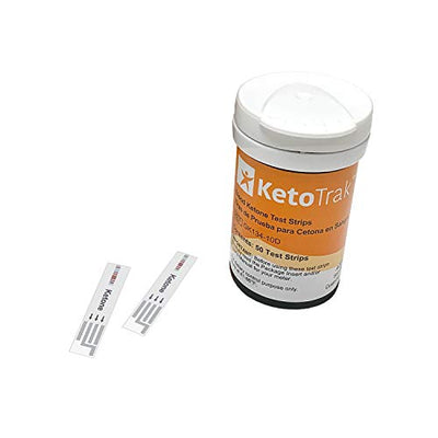 KetoTrak Blood Ketone Test Strips -50 Ketone Strips