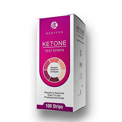 Aller Keto Urine Strips The Painless, Most Accurate Affordable Way to Measure Ketones - More Accurate Than Breathalyzers, Ketone Blood Strip Tests