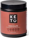 Exogenous Ketones Powder, BHB Beta-Hydroxybutyrate Salts Supplement, Best Fuel for Energy Boost, Mental Performance, Mix in Shakes, Milk, Smoothie Drinks for Ketosis – New Chocolate, 9.0 oz (255 grs)