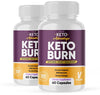 (2 Pack) Official Keto Advantage Keto Burn, BHB Ketones for Men and Women, 60 Day Supply