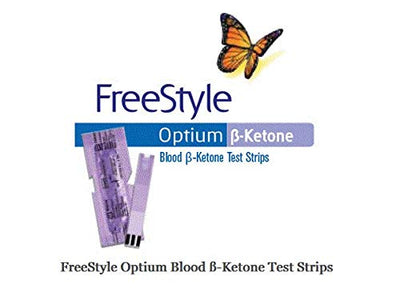 Precision Xtra Blood Ketone Test Strips, Unboxed, Sealed- 20 EA
