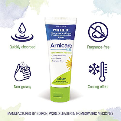 Boiron Arnicare Gel 2.6 Ounce (Pack of 1) Topical Pain Relief Gel