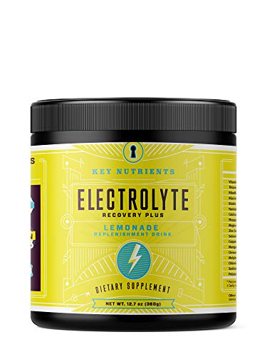 Electrolyte Powder, Lemonade Hydration Supplement: 90 Servings, Carb, Calorie & Sugar Free, Delicious Keto Replenishment Drink Mix. 6 Key Electrolytes - Magnesium, Potassium, Calcium & More.