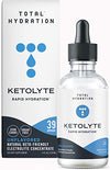 Total Hydration Ketolyte Rapid Hydration (Unflavored) Keto-Friendly Electrolyte Drops with No Calories No Sugar, Natural Electrolyte Supplement with Magnesium, Potassium, Sodium and more (39 Servings)