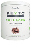 Keto Collagen Protein Powder with MCT Oil – Keto and Paleo Friendly Grass Fed and Pasture Raised Hydrolyzed Collagen Peptides – Fits Low Carb Diet and Keto Snacks – Keyto Chocolate Flavor