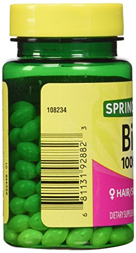 Spring Valley - Biotin 1000 mcg, 150 Tablets