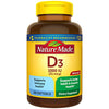 Nature Made Vitamin D3, 300 Softgels, Vitamin D 1000 IU (25 mcg) Helps Support Immune Health, Strong Bones and Teeth, & Muscle Function, 125% of the Daily Value for Vitamin D in One Daily Softgel