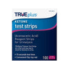 TRUEplus® Ketone Test Strips – Ideal for Low-carb dieters– Made in USA–Urinalysis Test Sticks (100)