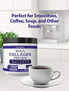 Multi Collagen Powder 16 oz | Type I, II, III, V, X | Hydrolyzed Collagen Peptide Protein Powder | Keto & Paleo Friendly | Unflavored | Non-GMO, Gluten Free | by Horbaach
