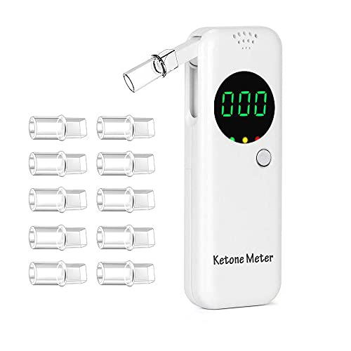 Ketone Breath Meter, Portable Digital Ketone Breath Analyzer Ketosis Testing Monitor for Personal Use