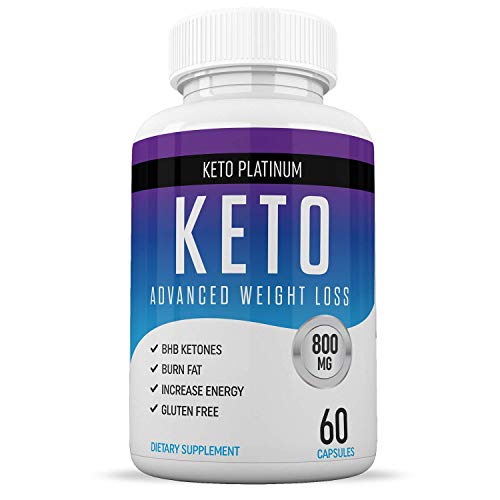 Keto Pills - Ketogenic Fat Burner - for Women & Men - Promotes Healthy Energy Levels - Burn Belly Fat Fast - Carb Blocker - Keto Platinum - 60 Capsules