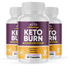 (3 Pack) Official Keto Advantage Keto Burn, BHB Ketones for Men and Women, 3 Month Supply