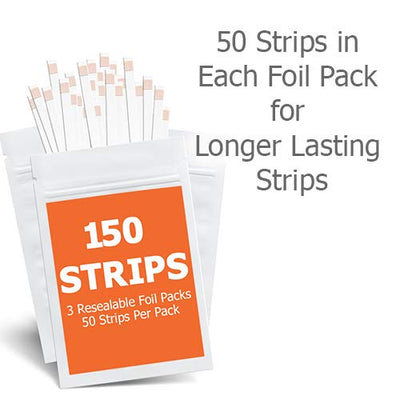 Ketone Keto Urine 150 Test Strips. 3 Resealable Foil Packs of 50 Strips Each. Look & Feel Fabulous on a Low Carb Ketogenic or HCG Diet. Accurately Measure Your Fat Burning Ketosis Levels.