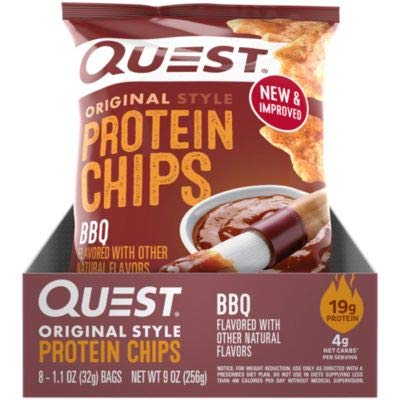 Quest Protein Chips Barbecue (8 Bags)