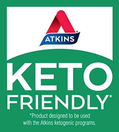Atkins Snack Bar, Caramel Chocolate Nut Roll, Keto Friendly, 1.55 Ounce, 5 count