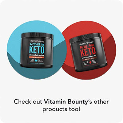 Keto Electrolytes - Recover On Keto - Replenish, Boost Energy & Beat Leg Cramps - 0 Net Carbs - Sugar Free - Tropical Orange Guava Flavor Drink Mix