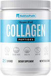 NativePath Collagen Peptides Protein Powder for Skin, Hair, Nails, Bones, Joints - 8.82 oz (25 Servings) - No GMO or Dairy