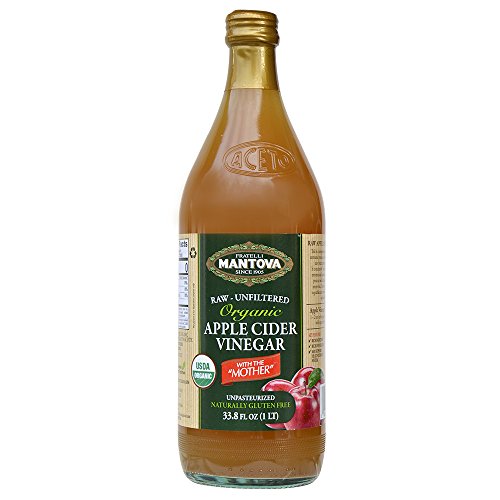 Raw-unfiltered Organic Apple Cider with "The Mother" 34 Oz (Pack of 2) …