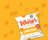 Whisps Parmesan & Cheddar All Natural Cheese Crisps - 2 Flavor Variety Pack - Great Tasting Healthy Snack - Keto Friendly - High Protein - Low Carb - Gluten & Sugar Free - 12 Pack (0.63oz Bags)