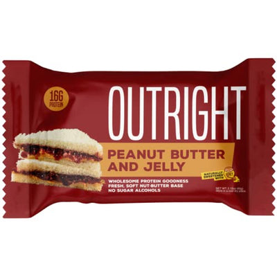 Outright Bar - Whole Food Protein Bar - 12 Pack - MTS Nutrition - Peanut Butter & Jelly