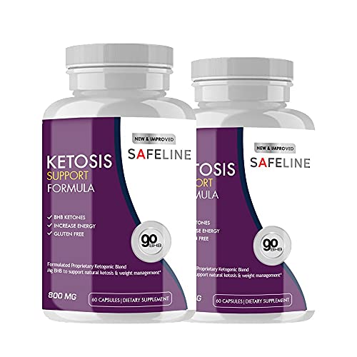 (2 Pack) Safeline Ketosis Weight Management Formula - Safeline Ketosis Weight Management Pills - Safeline Ketosis Pills - Safeline Keto Pills (120 Pills - 2 Month Supply)
