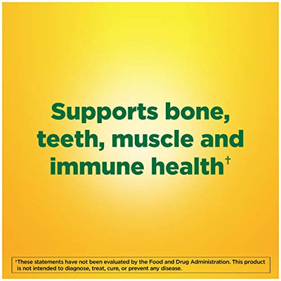Nature Made Vitamin D3, 300 Softgels, Vitamin D 1000 IU (25 mcg) Helps Support Immune Health, Strong Bones and Teeth, & Muscle Function, 125% of the Daily Value for Vitamin D in One Daily Softgel