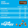 Highkey Keto Chocolate Chip Cookies - 3 Pack of Low Carb Snacks, Keto Food & Gluten Free High Protein Cookie with Zero Carbs for Healthy Snack Foods, Diabetic Friendly & Ketogenic Products