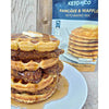 Keto Pancake & Waffle Mix by Keto and Co | Fluffy, Gluten Free, Low Carb Pancakes | 2.0g Net Carbs per Serving | No Sugar Added | Diabetic & Keto Friendly | Makes 30 Pancakes