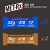 MET-Rx Big 100 Colossal Protein Bars, Super Cookie Crunch and Chocolate Chip Cookie Dough Variety Pack, 12 Count
