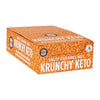 Krunchy Keto Bar - 2g Net Carb Salty Caramel Nut 1.23 oz (35 gr), 15 Count Box - No Added Sugar - Keto Friendly Snacks