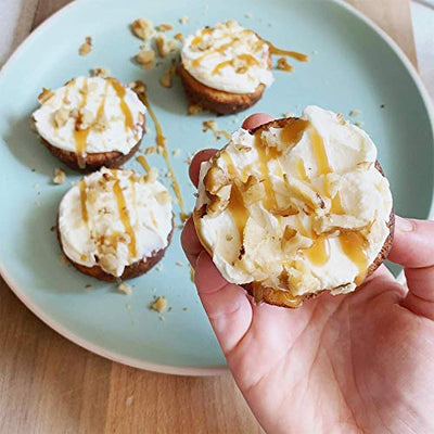 Banana Caramel Keto Muffin Mix by Keto and Co | Just 1.8g Net Carbs Per Serving | Gluten Free, Low Carb, No Added Sugar, Naturally Sweetened| (Banana Caramel Muffins)