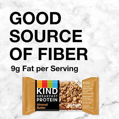 KIND Breakfast Protein Bars, Almond Butter, Gluten Free