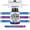 Keto Pills - [2 Pack | 120 Capsules] Advanced Keto Burn Diet Pills - Best Exogenous Ketones BHB Supplement | Keto BHB Diet Pills for Women and Men - Max Strength Boost