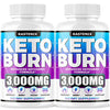 Keto Diet Pills - (2-Pack | 176 Capsules) - Keto Pills for Keto Burn & Energy - Perfect Keto Fast Bhb Capsules with Apple Cider Vinegar for Weight Managment - Vegan Keto Fit Advanced Formula