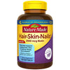 Nature Made Hair, Skin & Nails with 2500 mcg of Biotin Softgels, 120 Count Value Size for Supporting Healthy Hair, Skin and Nails