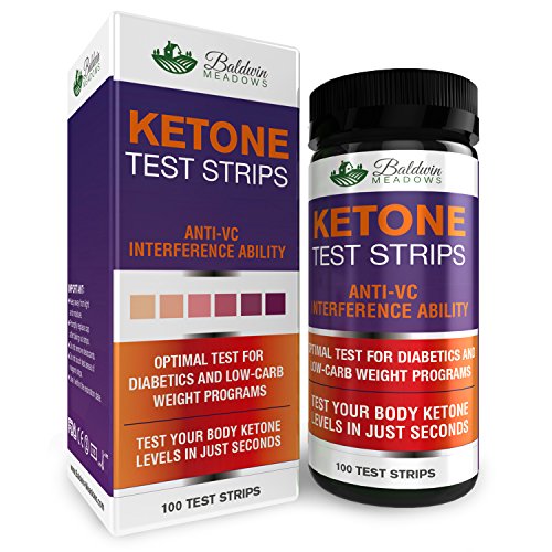 Ketone Test Strips (100 Count) Easy - Instant - Accurate!