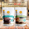 Good Dees Low Carb Baking Mix, Chocolate Brownie Mix, Keto Baking Mix, No Sugar Added, Gluten Free, Grain-Free, Nut-Free, Soy-Free, Diabetic, Atkins & WW Friendly (1g Net Carbs, 12 Servings)