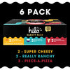 Hilo Life Keto Friendly Low Carb Snack Mix, Super Cheesy, Really Ranchy & Piece-A-Pizza, 6 Count 3 Flavor Variety Pack 8.88 Ounce
