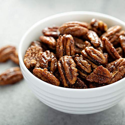 NuTrail™ - Keto Glazed Nuts Snack - Delicious Healthy Nut Mix - Only 1 Net Carb Per Serving - Keto Snacks & Low Carb Food (10 oz) (Glazed Pecans)