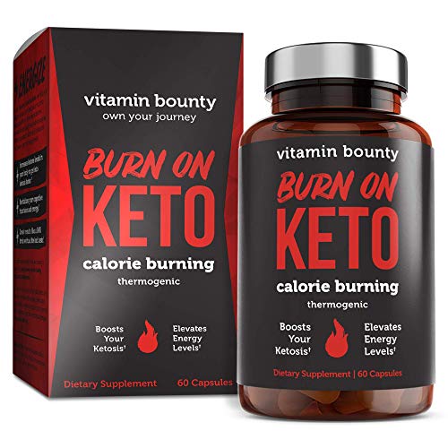 Burn on Keto - Keto Pills with BHB Beta Hydroxybutyrate Exogenous Ketones and Green Tea Extract