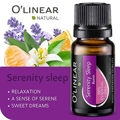 Top 6 Blends Essential Oils Set - Aromatherapy Diffuser Blends Oils for Sleep, Mood, Breathe, Temptation, Feel Good, Anxiety Relief