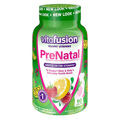 Vitafusion Prenatal Gummy Vitamins, 90 Count (Packaging May Vary)