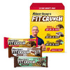Fit Crunch Protein Bars, Snack Size Variety Pack, Gluten Free 18 Pack