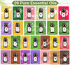 Essential Oils Set, Aromatherapy Essential Oil Kit for Diffuser, Humidifier, Massage, Skin Care (26 x 5ml) - Eucalyptus, Lavender, Tea Tree, Peppermint, Lemongrass, Frankincense, Cinnamon, Sandalwood