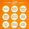Livlo Keto Nut Granola Cereal - 1g Net Carbs - Grain Free & Gluten Free - Keto Friendly Low Carb Healthy Snack - Paleo & Diabetic Friendly Food - Cinnamon Almond Pecan, 11oz
