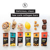 Perfect Keto Bars - The Cleanest Keto Snacks with Collagen and MCT. No Added Sugar, Keto Diet Friendly - 3g Net Carbs, 19g Fat, 11g protein - Keto Diet Food Dessert (Chocolate Chip, 12 Bars)
