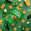 ParmCrisps Cheese Crisps 1.75oz 6 Count Variety Pack, Keto Gluten Free Snacks | Original Parmesan, Pizza, Sour Cream & Onion, Cheddar, Jalapeno, and Sesame | 100% Cheese Crisps, Gluten Free, Keto-Friendly, Sugar Free, Low Carb, High Protein