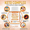 Premium Keto Pills + Apple Cider Vinegar Capsules with Mother - Utilize Fat for Energy with Ketosis, Boost Energy & Focus, Manage Cravings, Metabolism Support - Bhb Keto Diet Pills for Women, Men