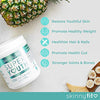 SkinnyFit Super Youth Multi-Collagen Peptide Powder Unflavored, Hair, Skin, Nail, & Joint Support, 58 Servings