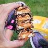 FITCRUNCH Snack Size Protein Bars, Designed by Robert Irvine, World’s Only 6-Layer Baked Bar, Just 3g of Sugar & Soft Cake Core (6 Snack Size Bars, Caramel Peanut)